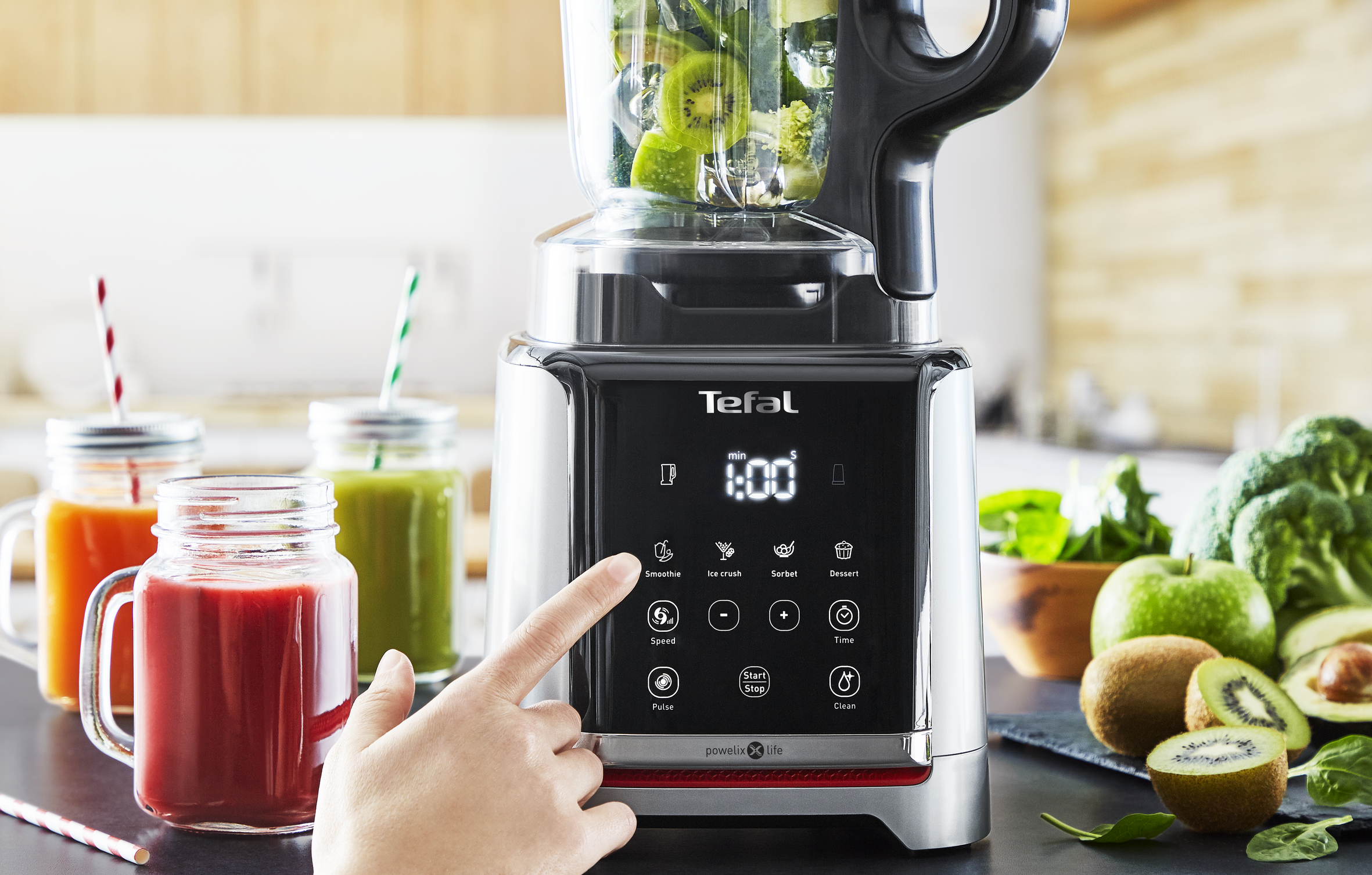 InfinyMix+ BL91HD High speed blender - 5 programma's - 1600 W - 1,75 L