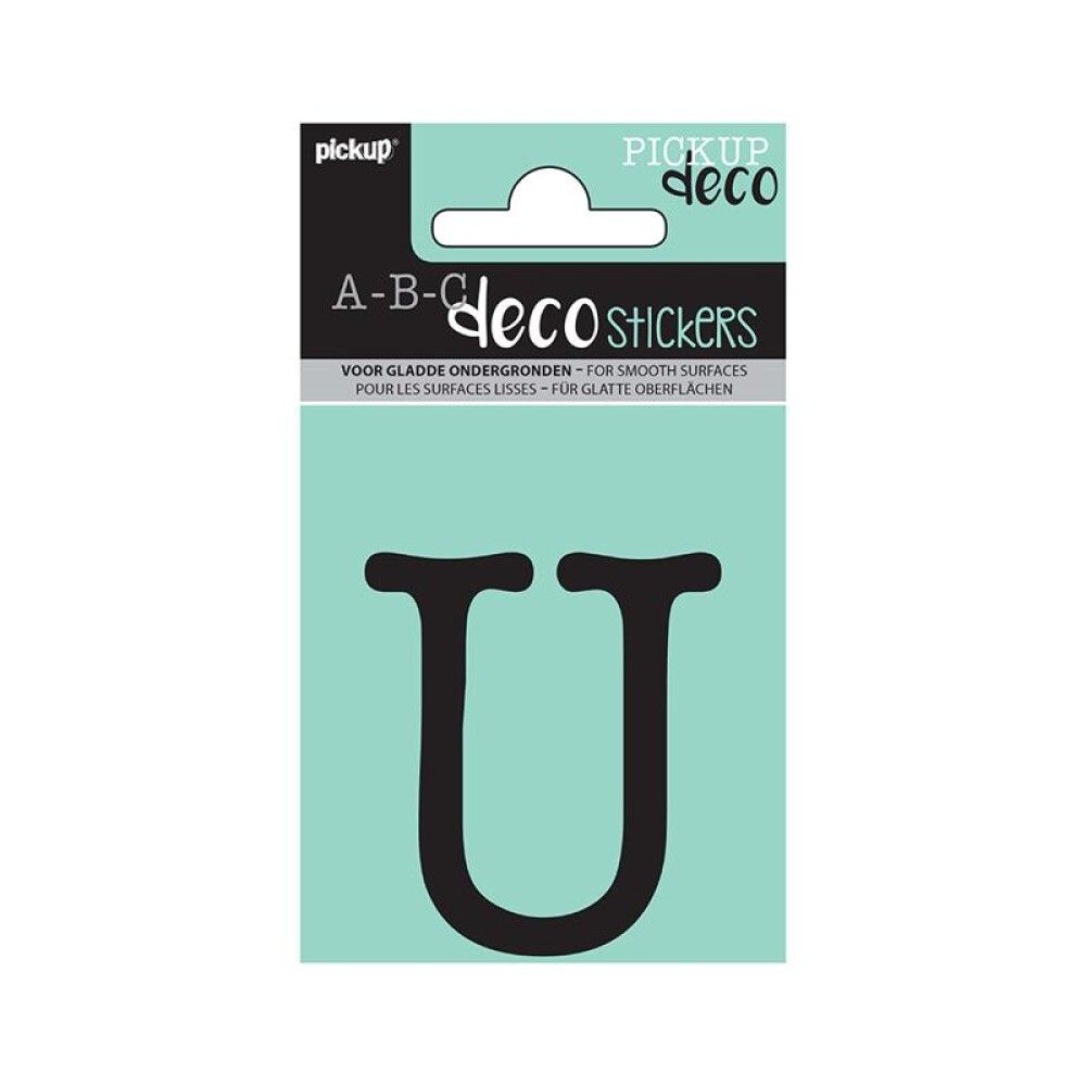 SKILT PICKUP ABC DECO MAUD 60 MM U SORT