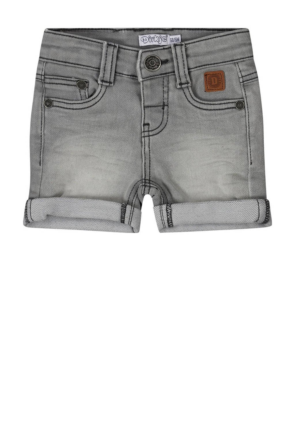 Dirkje denim short grey denim