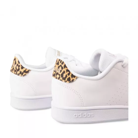 Baskets BLANCHES ADIDAS Advantage K