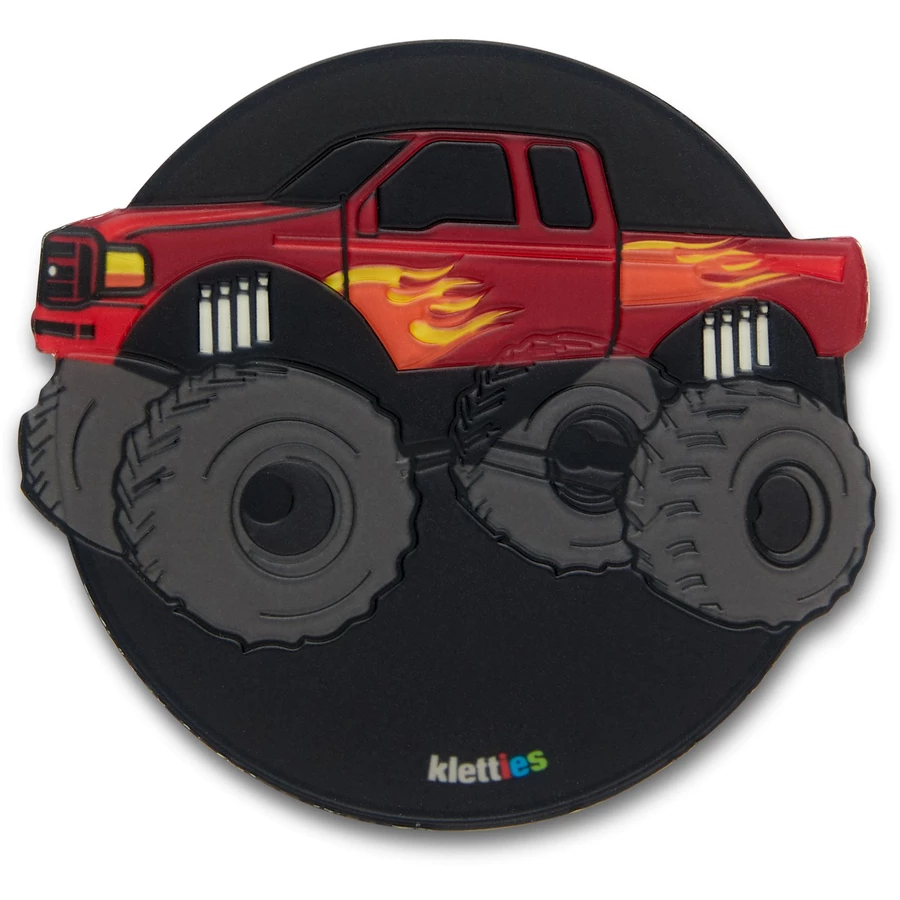 Ergobag Zubehör Klettie - 3D Silikon Monstertruck