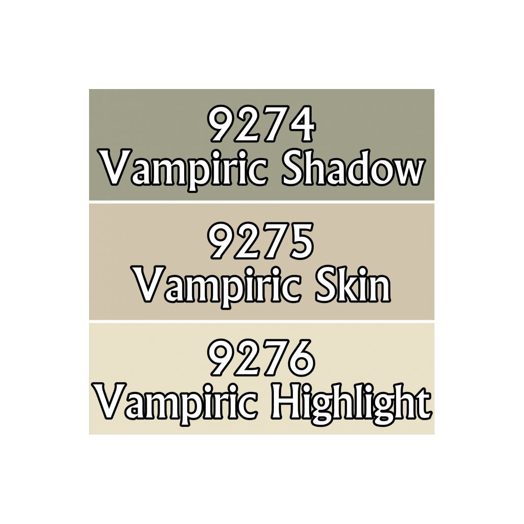 Reaper Master Series Paints Triads: Vampiric Skintones Colors