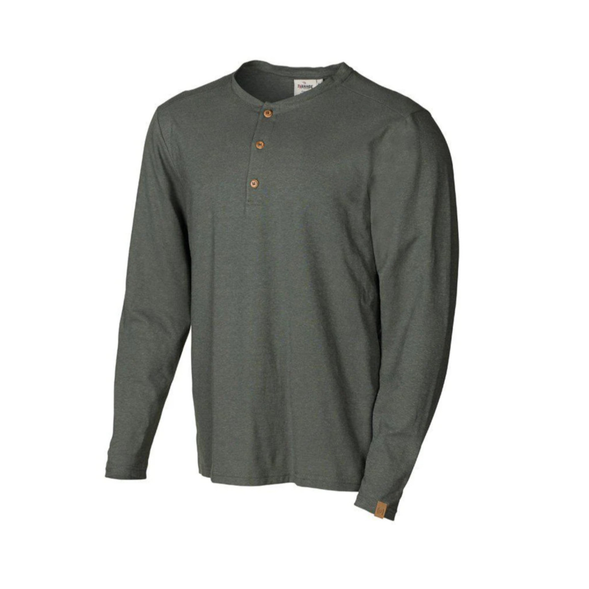 Ivanhoe GY Eje hemp heren longsleeve - Green