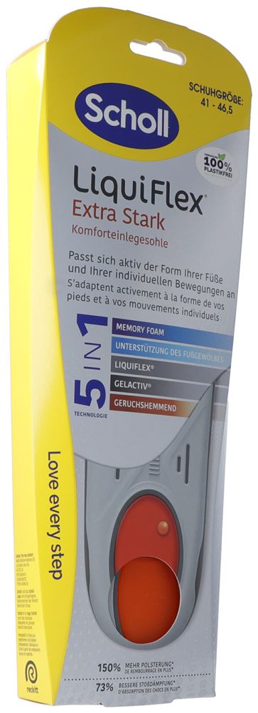 SCHOLL LiquidFlex Einlegesohle L Extra Support 1 Paar