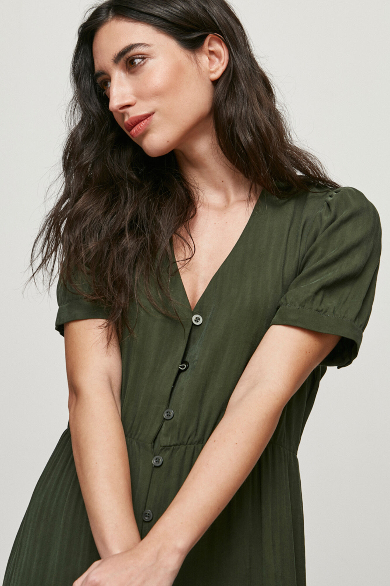 Vestido longo Ecovero - Verde