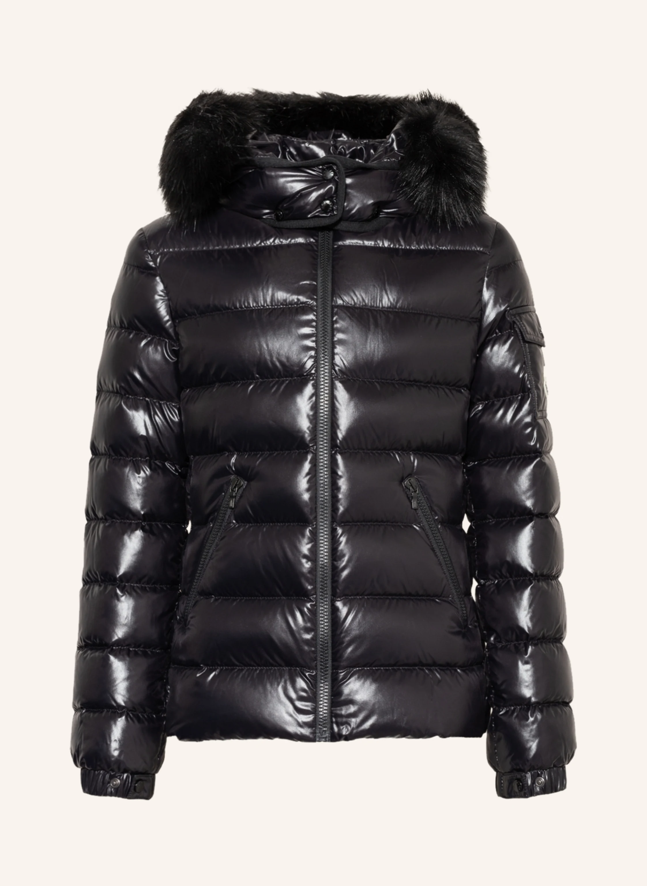 MONCLER enfant Daunenjacke BADYF mit abnehmbarem Kunstfell