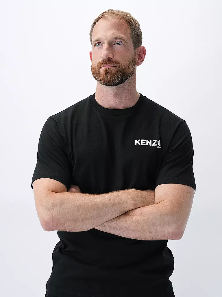 KENZO T-Shirt BOKE 2.0 schwarz
