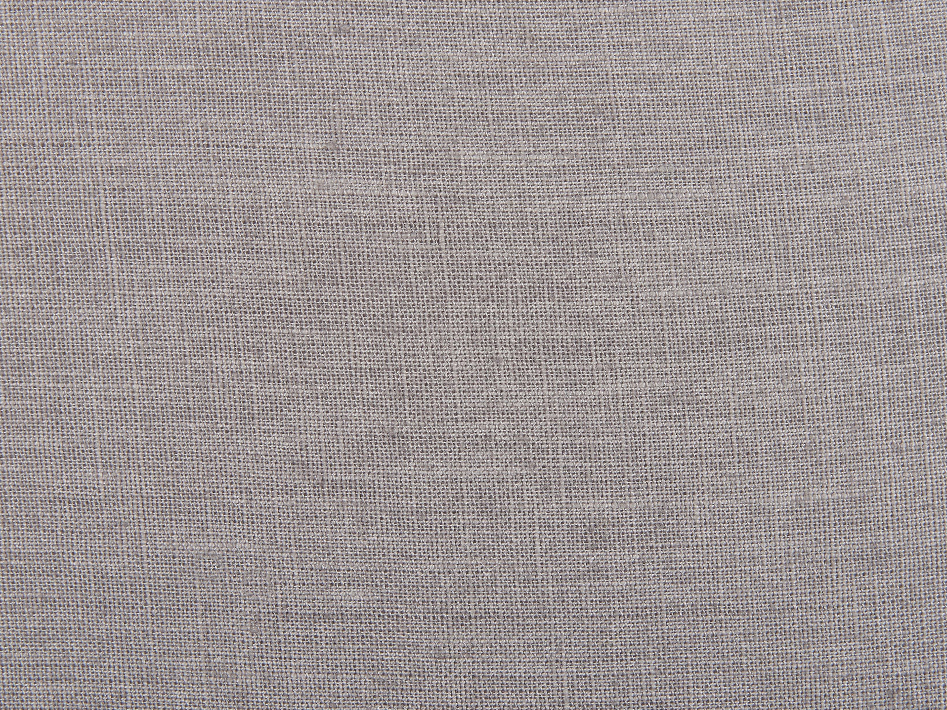 Set van 2 sierkussens CARPINUS Linnen 45 x 45 cm Grijs effen