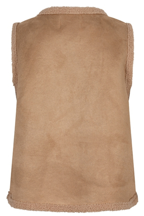 Lofty Manner camel dames gilet