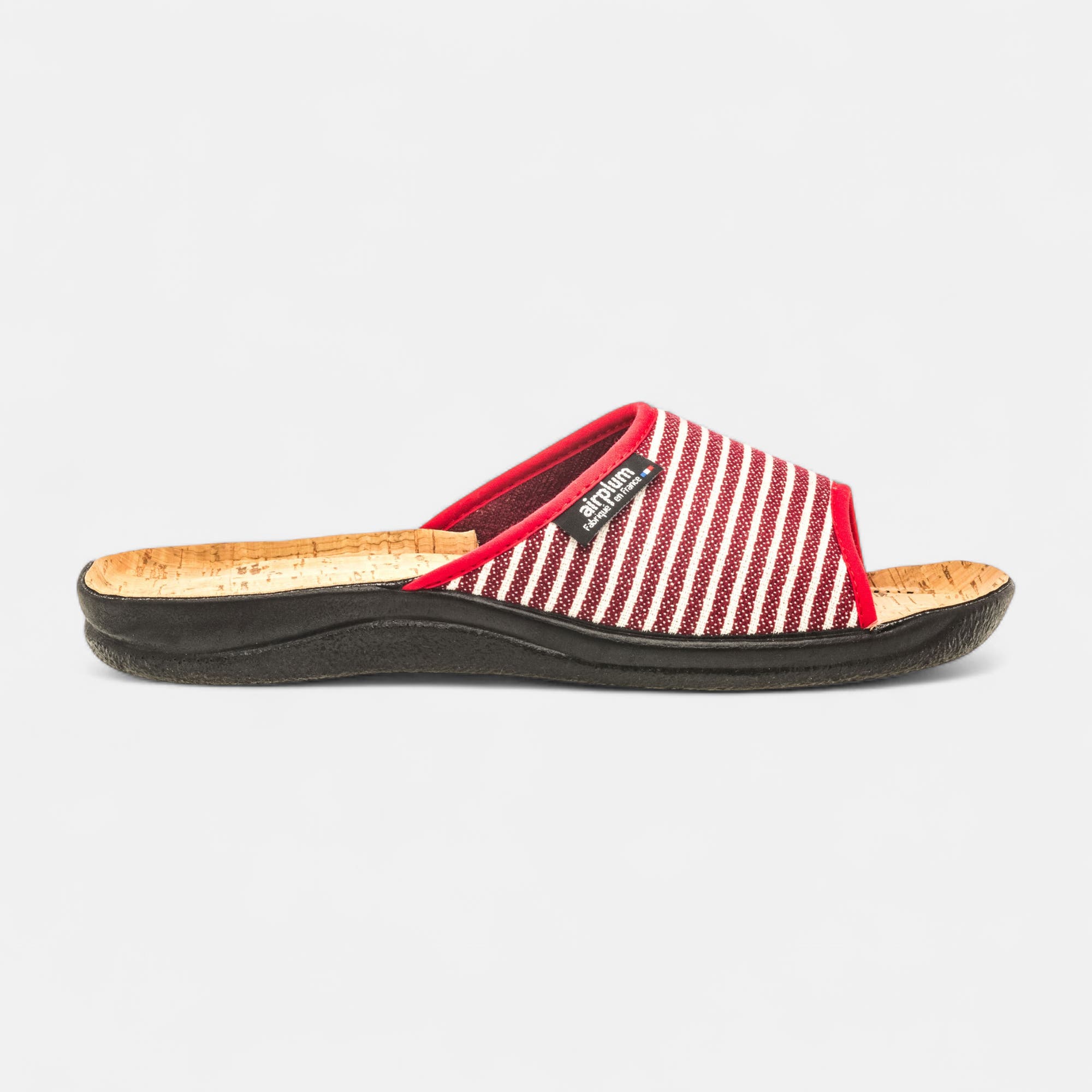 Pantoufles mules Femme rouge