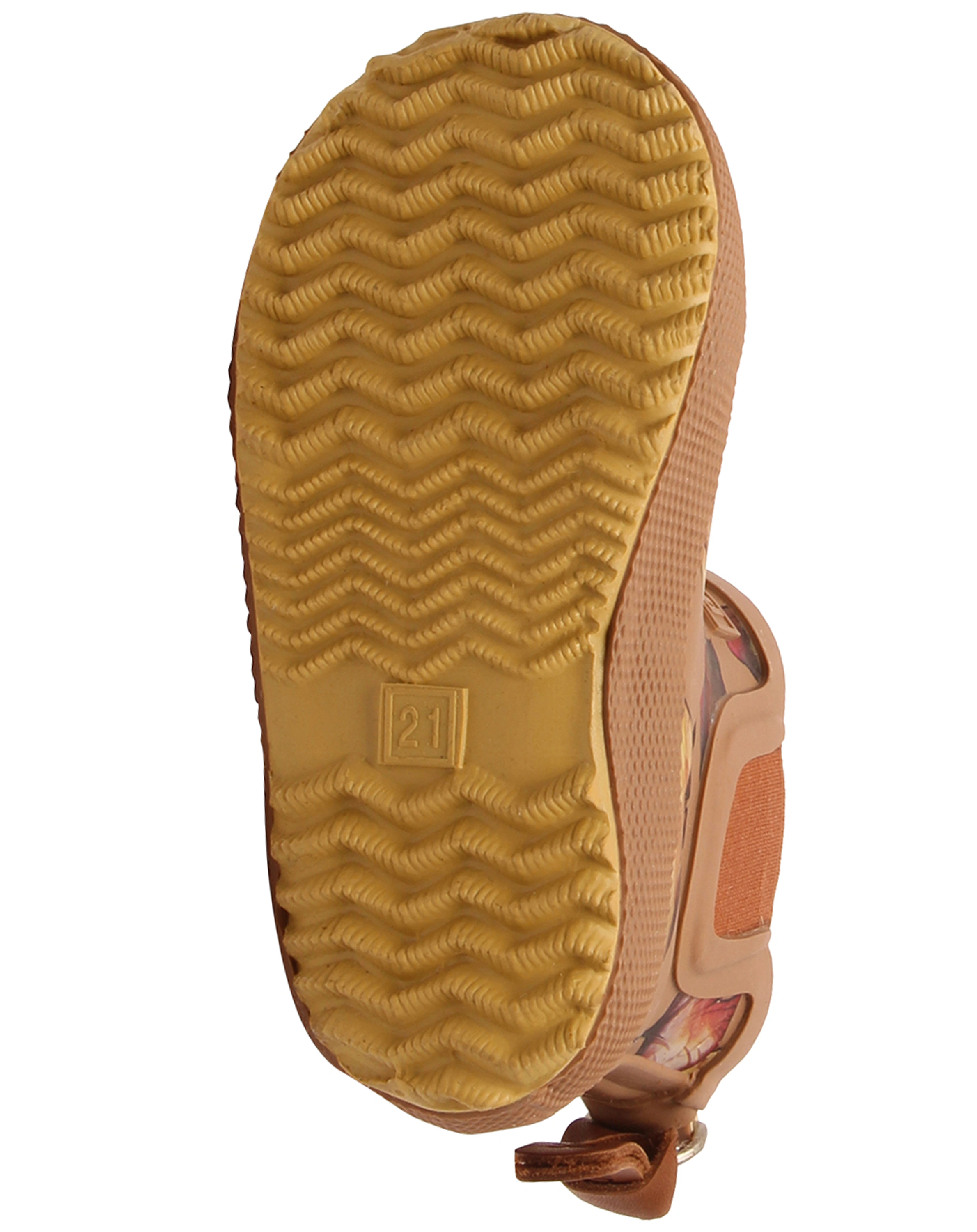 Gummistiefel BABY in camel flowers