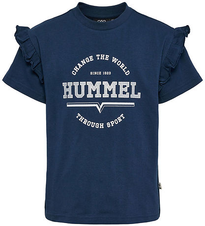 Hummel T-Shirt - hmlViolet - Dress Blue