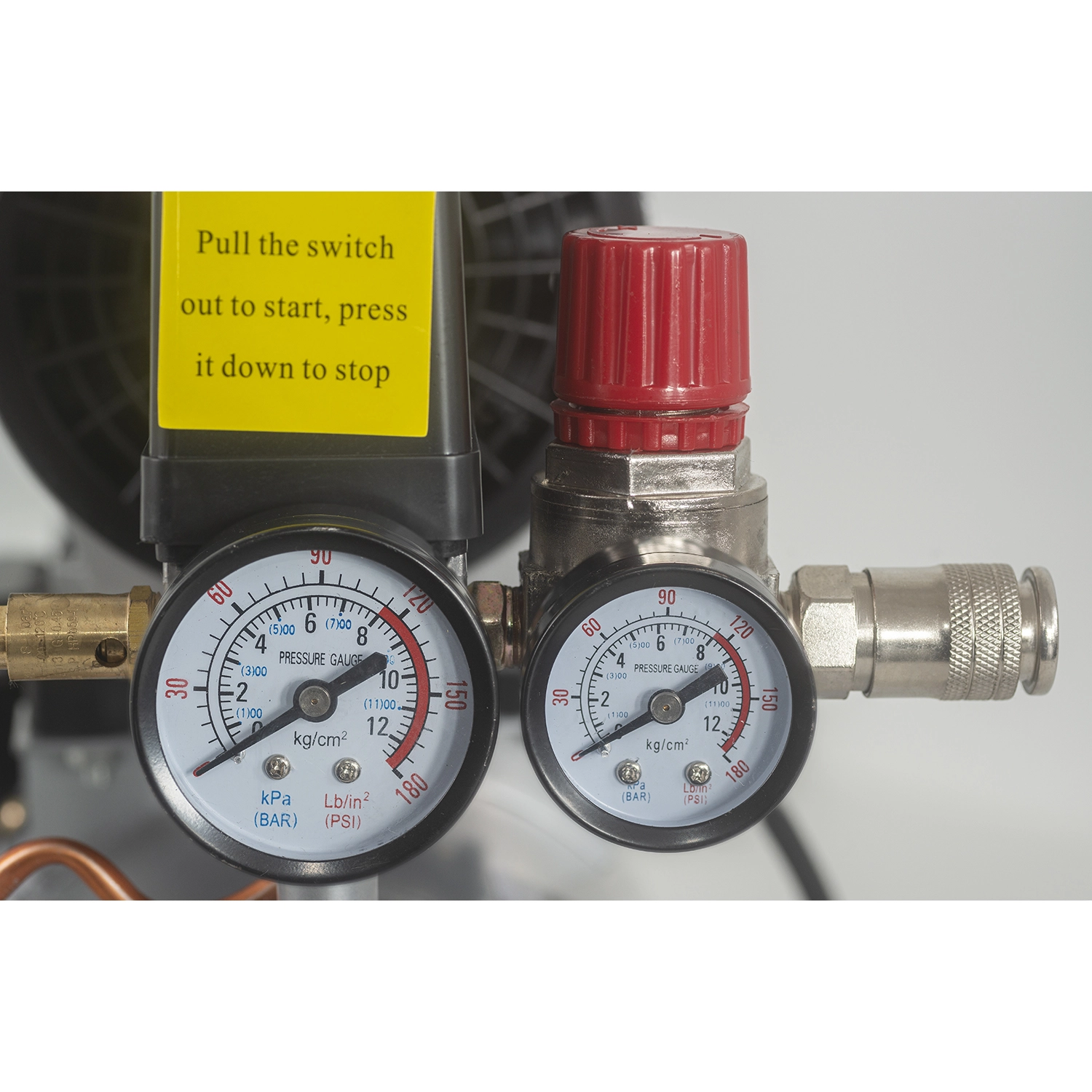 Hyundai 55758 Stille compressor - olievrij - 230V - 8L