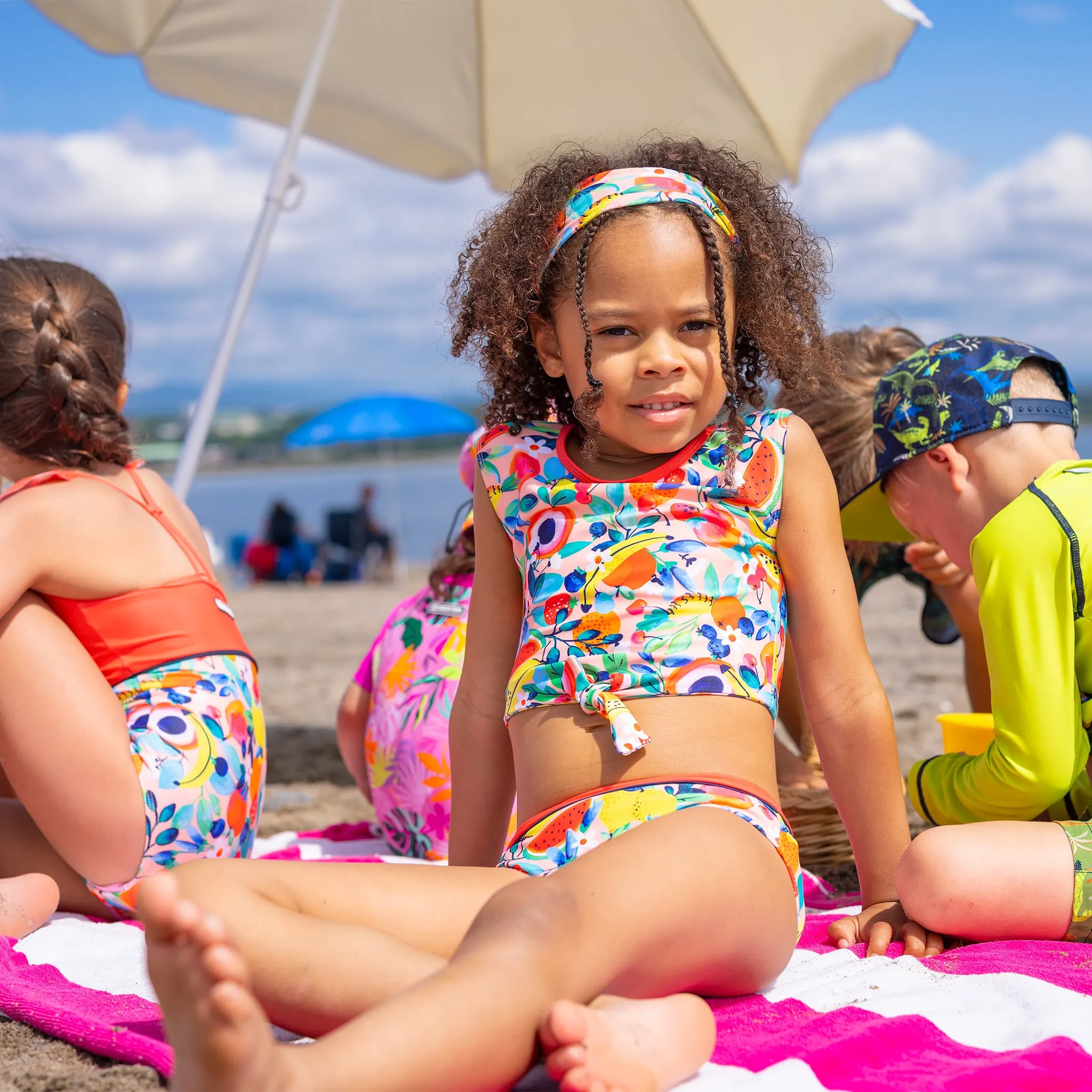 Nanö Maillot UV Noeud Fruits 3-6ans