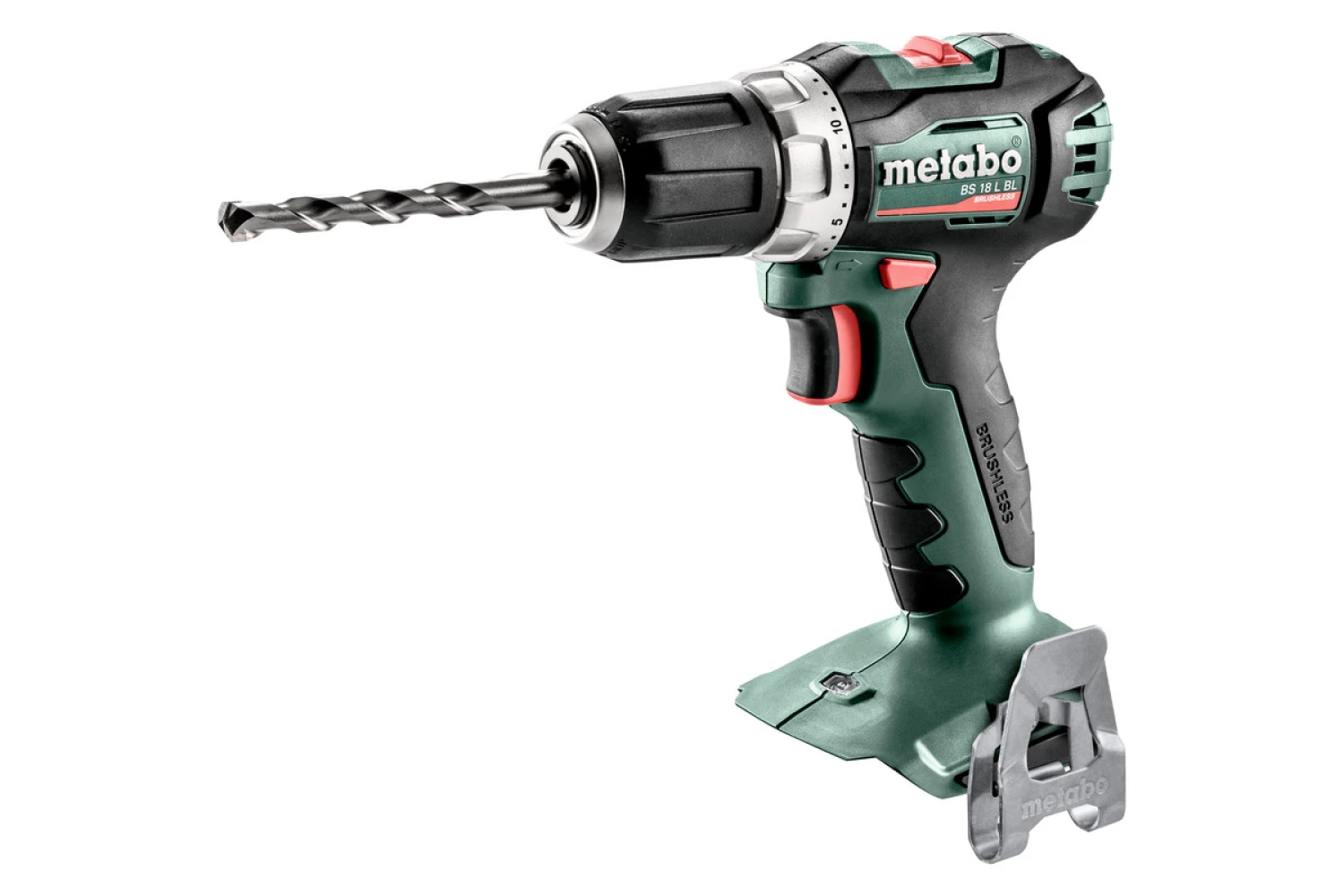 Metabo BS 18 L BL 18V Li-Ion Accu boorschroefmachine set (2x 4.0Ah LiHD accu) in metaBOX