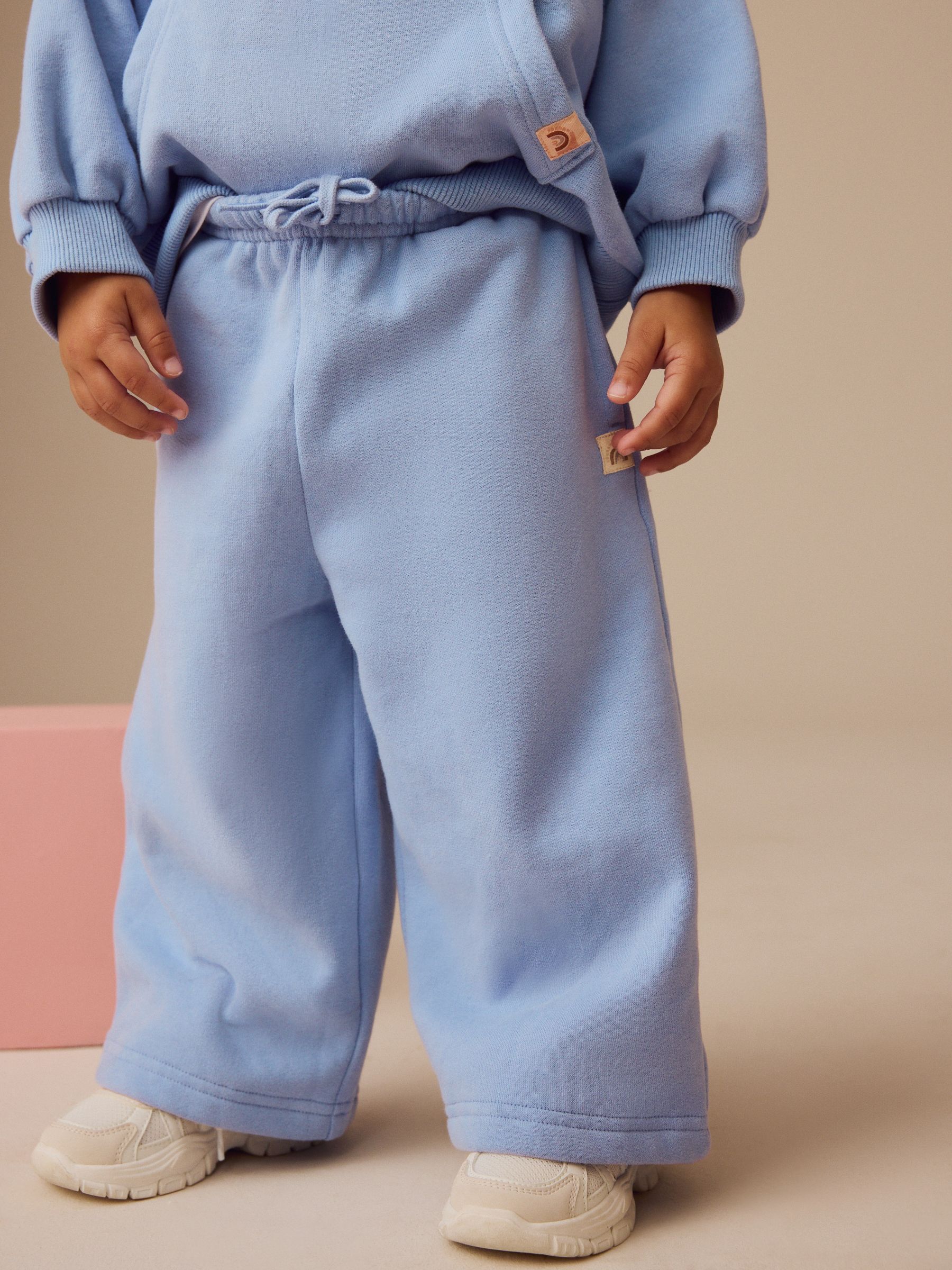 Blauw - Sweatjoggingbroek (3 mnd-7 jr)