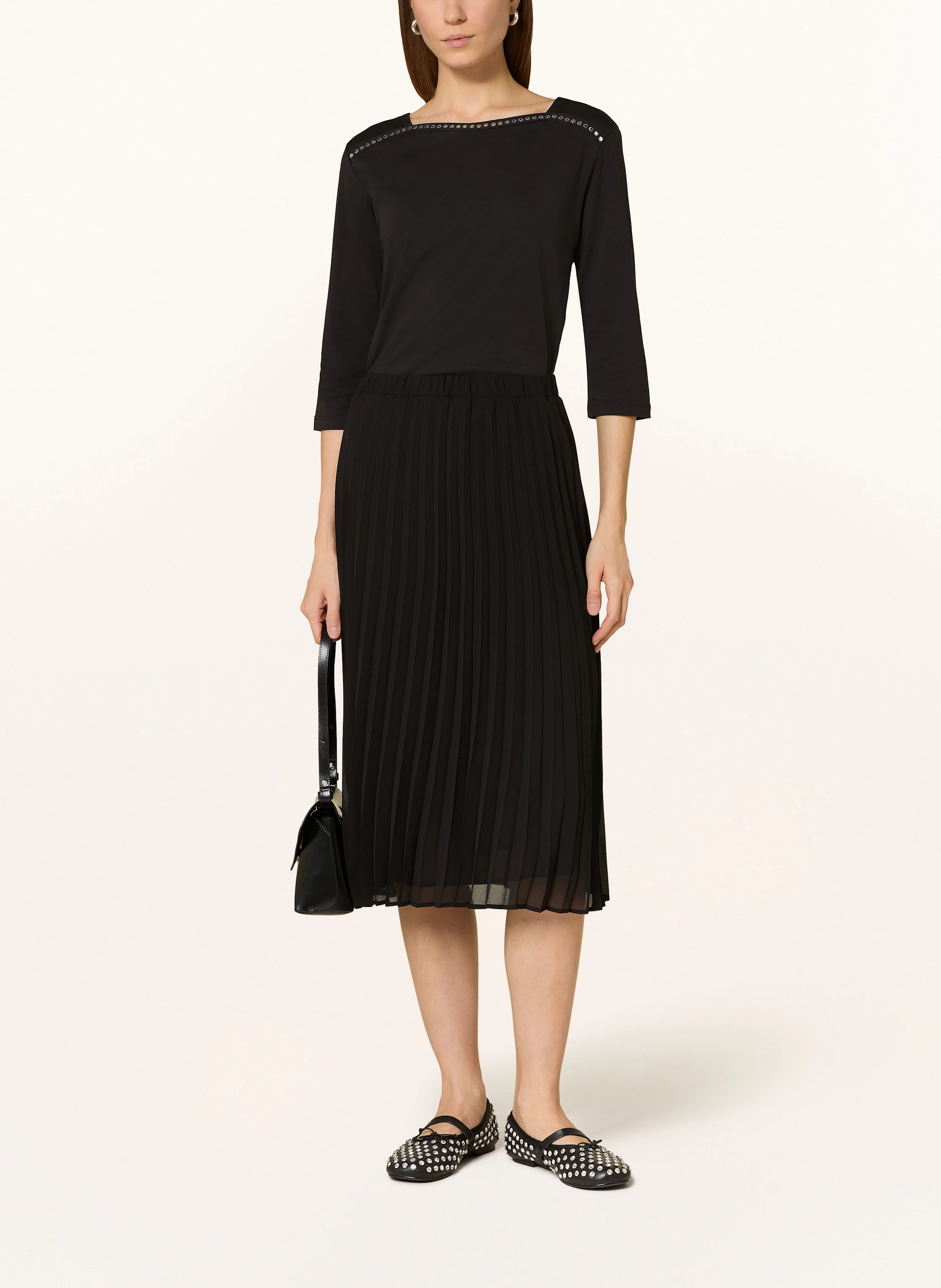 LIU JO Kleid im Materialmix mit 3/4-Arm