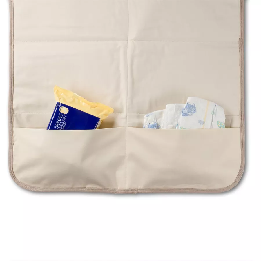 Hofbrucker Wickel Clutch Wickeltasche Mara taupe