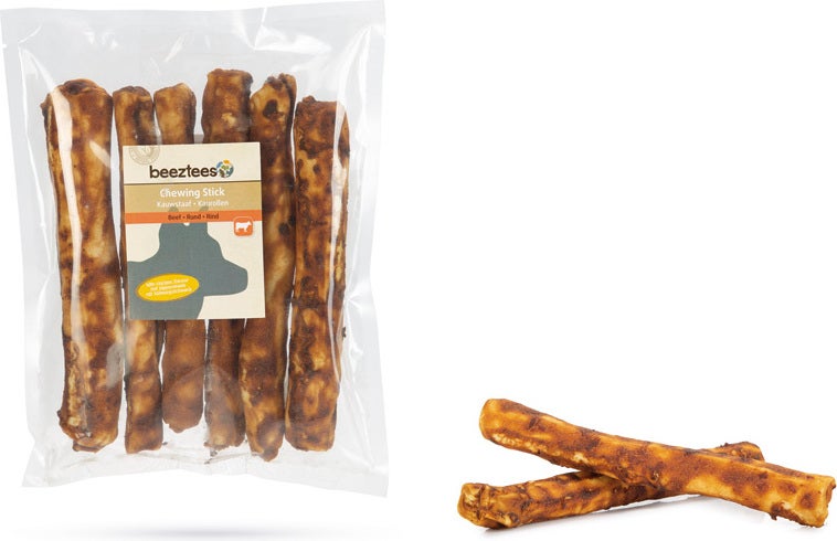 Beeztees kauwstaaf kip 18 cm 6 stuks