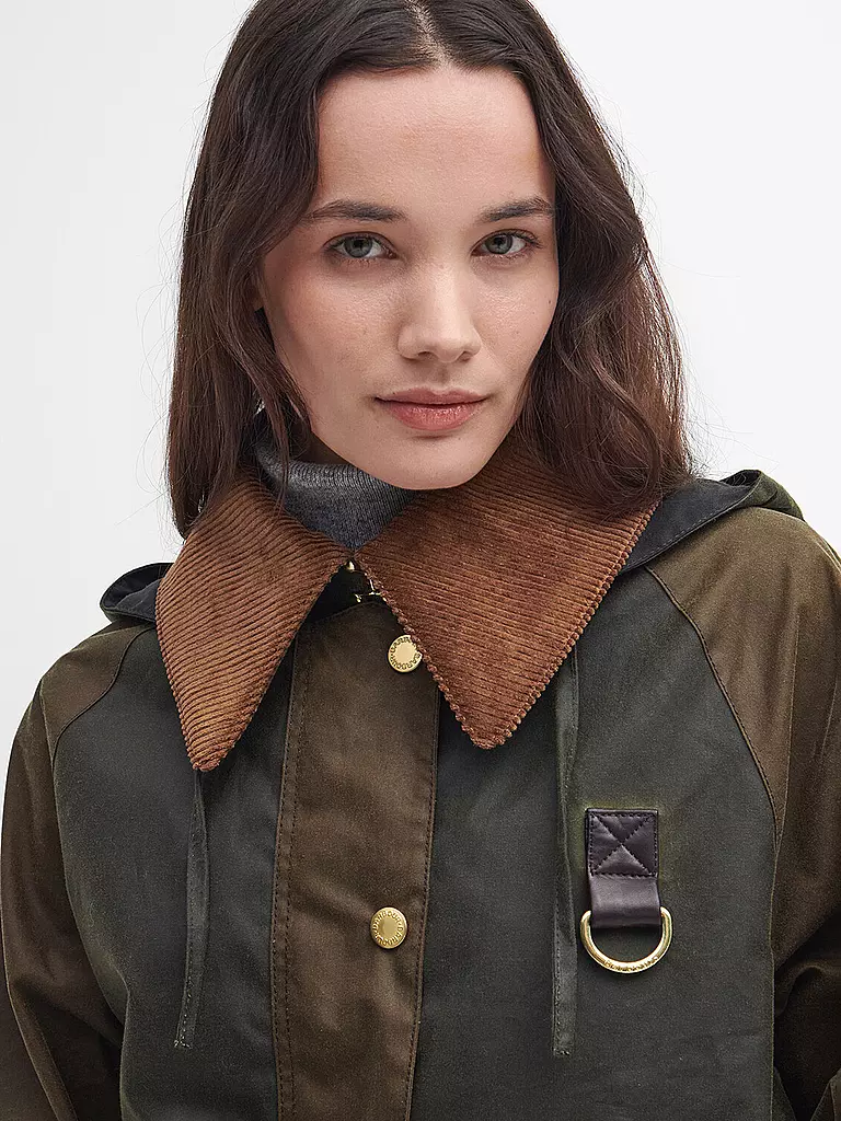 BARBOUR Jacke REIGHTON WAX olive