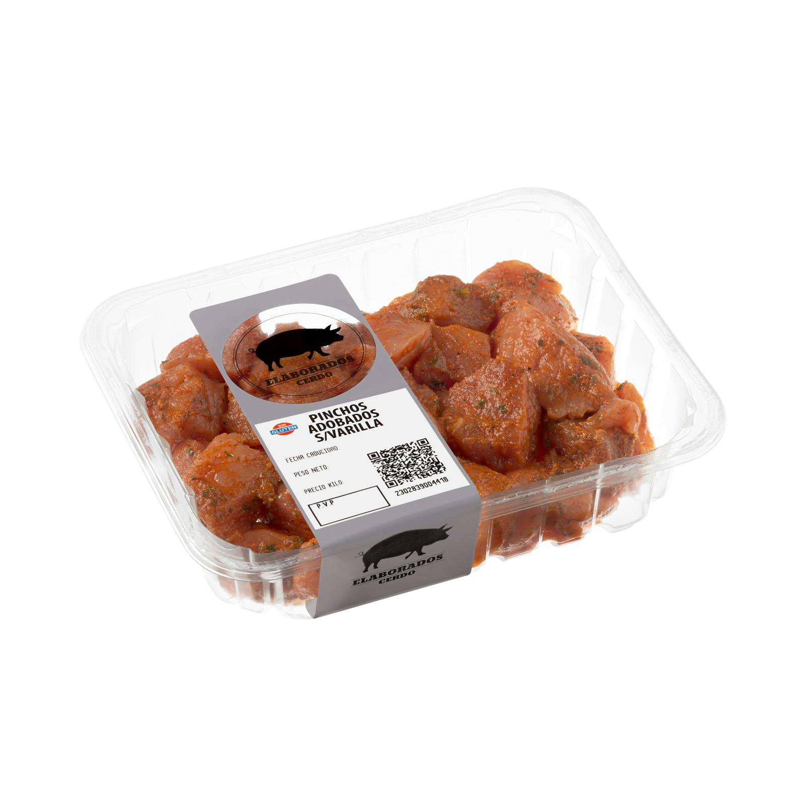 Brochettes de porc marinées sans brochette