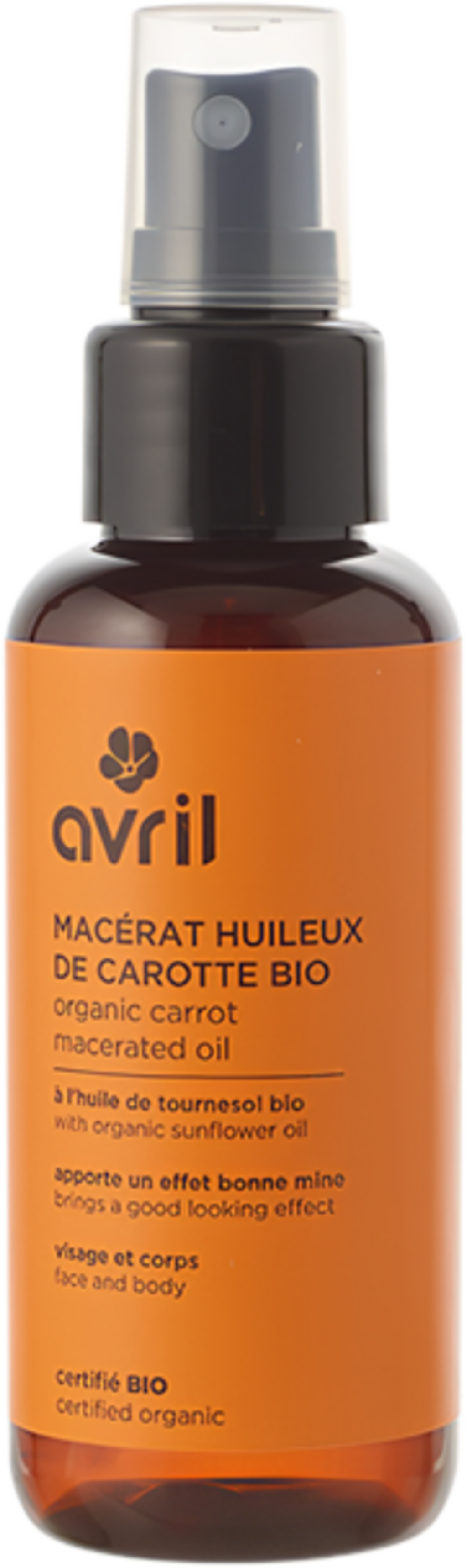 Avril  Carrot Macerated Oil, 100 ml