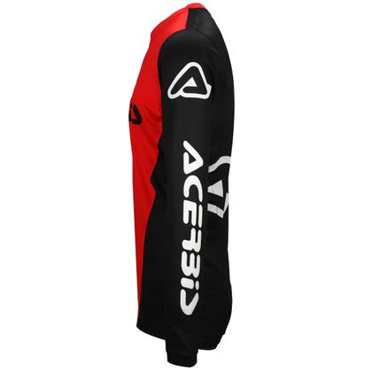 Maillot cross Acerbis MX J-TRACK INC. 2024 - Rouge / Noir