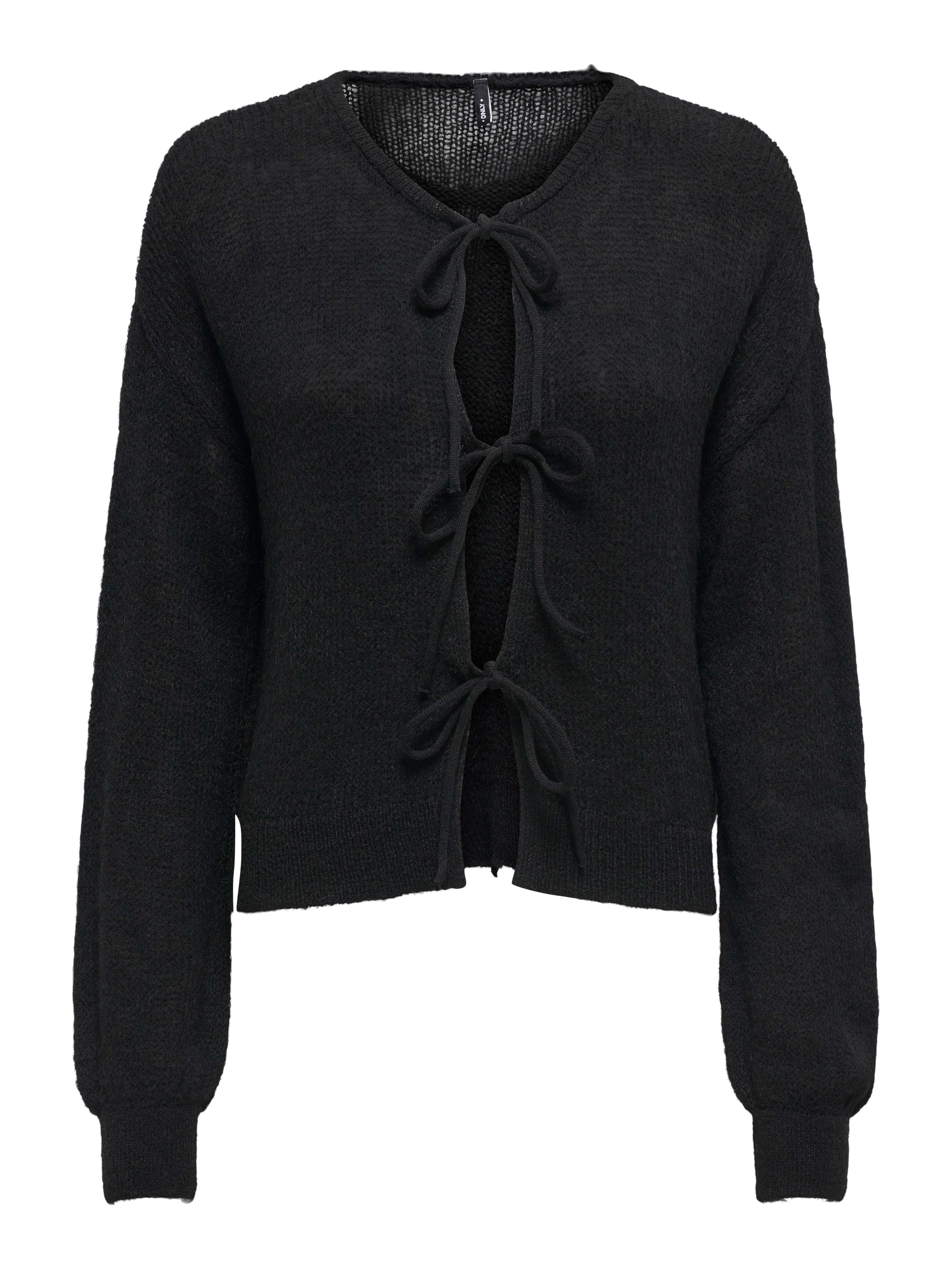 ONLMULINE Strickjacke Black