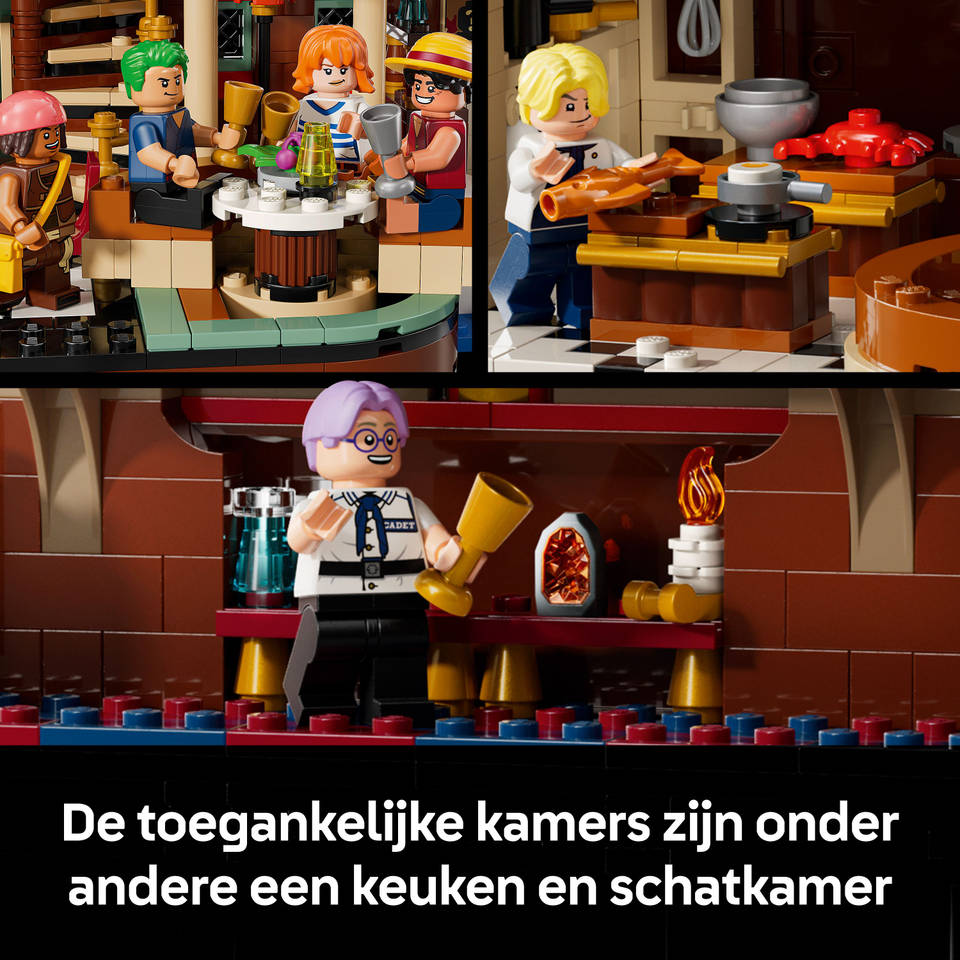 LEGO ONE PIECE het drijvende restaurant Baratie 75640