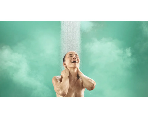 Douchekolom incl. thermostaat hansgrohe Pulsify S 260 2jet eco met ShowerTablet Select 400 wit mat 24241700