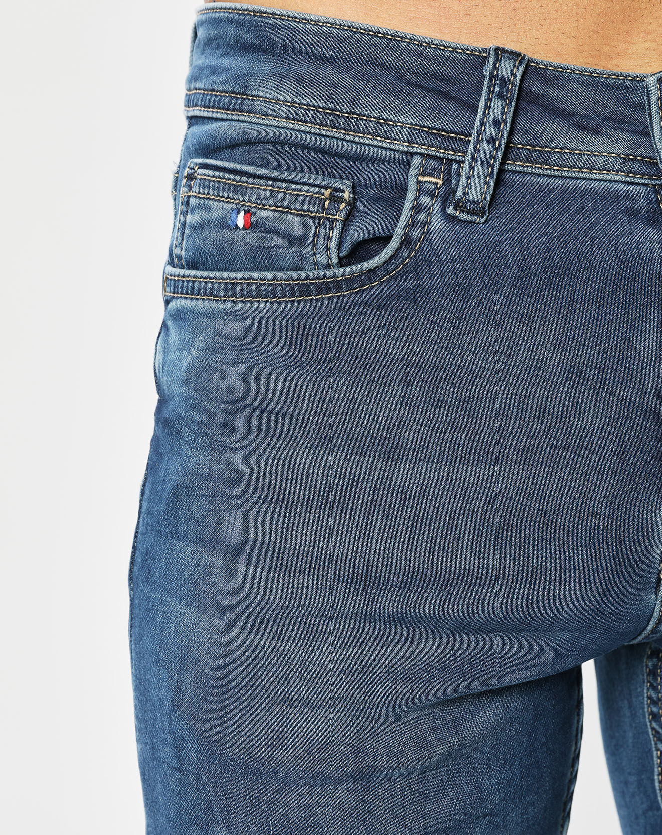Kaporal 5 Jean Slim Daxko Mid bleu moyen