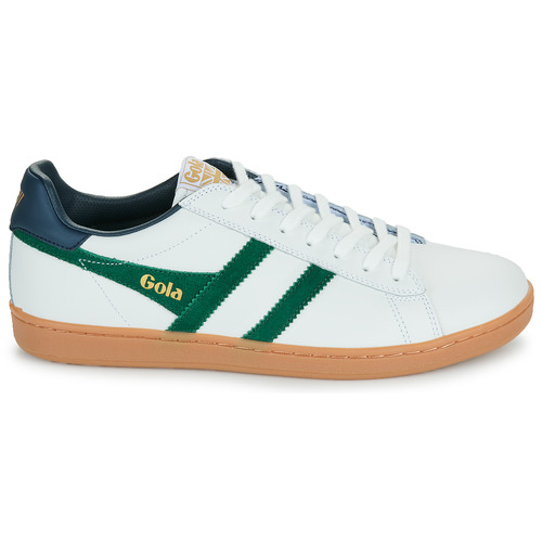 Gola - EQUIPE II LEATHER Blanco / Verde