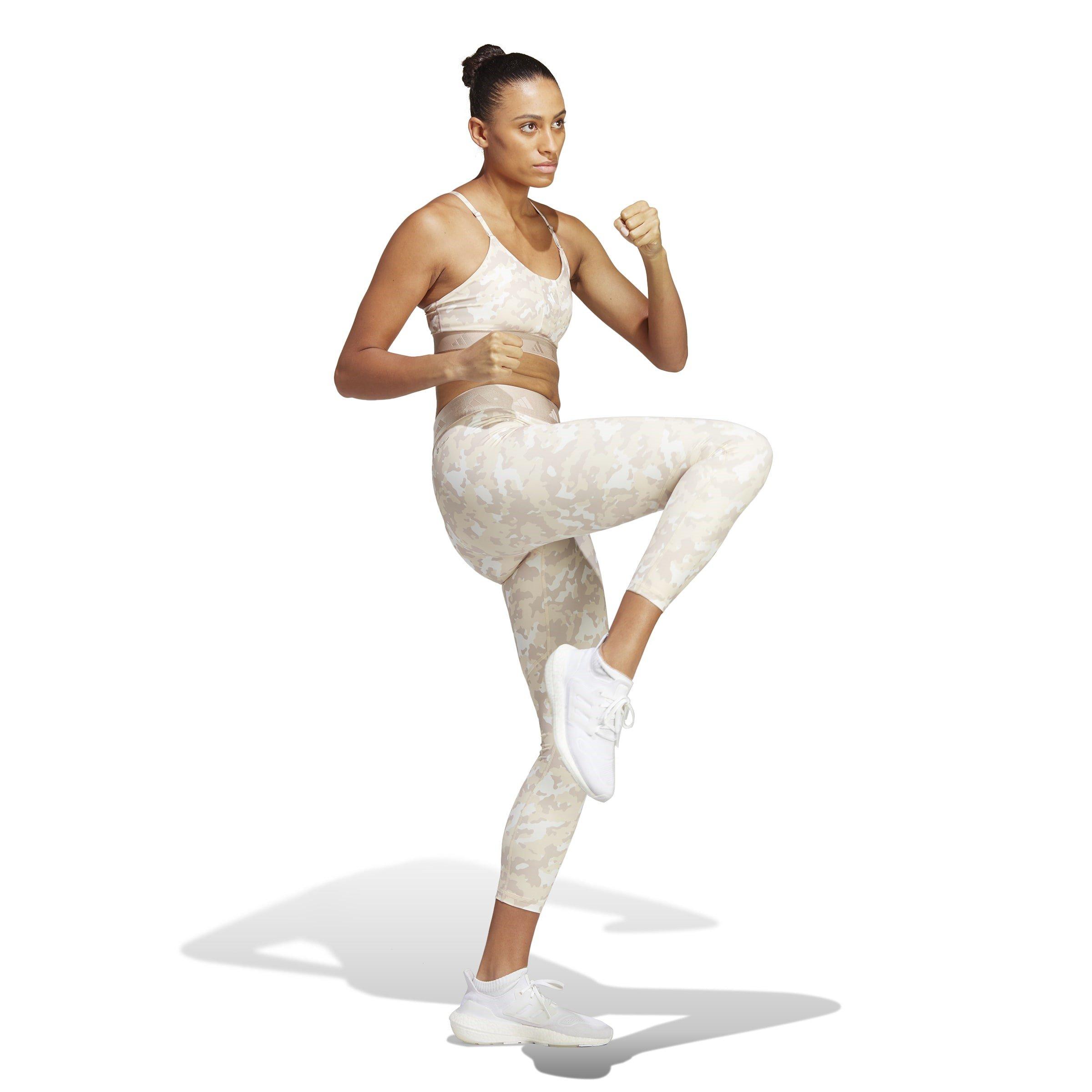 adidas Aeroreact Training Light Support Techfit Sports Bra Womens