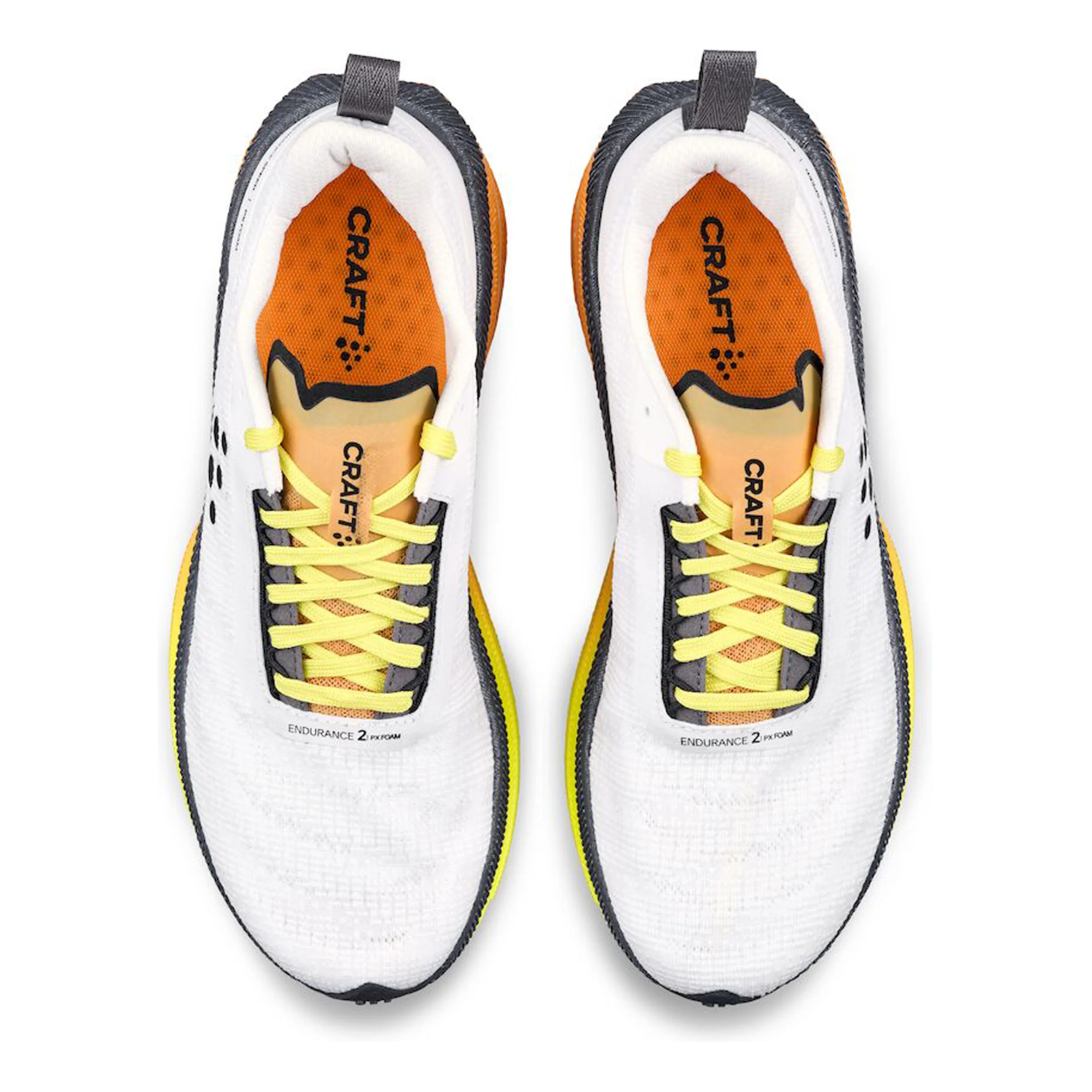 Craft Endurance 2 Chaussure De Running Sans Stabilisateurs Hommes - Blanc , Corail