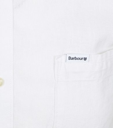 Barbour Shirt Nelson Tailored White MSH5090-WH11 kopen
