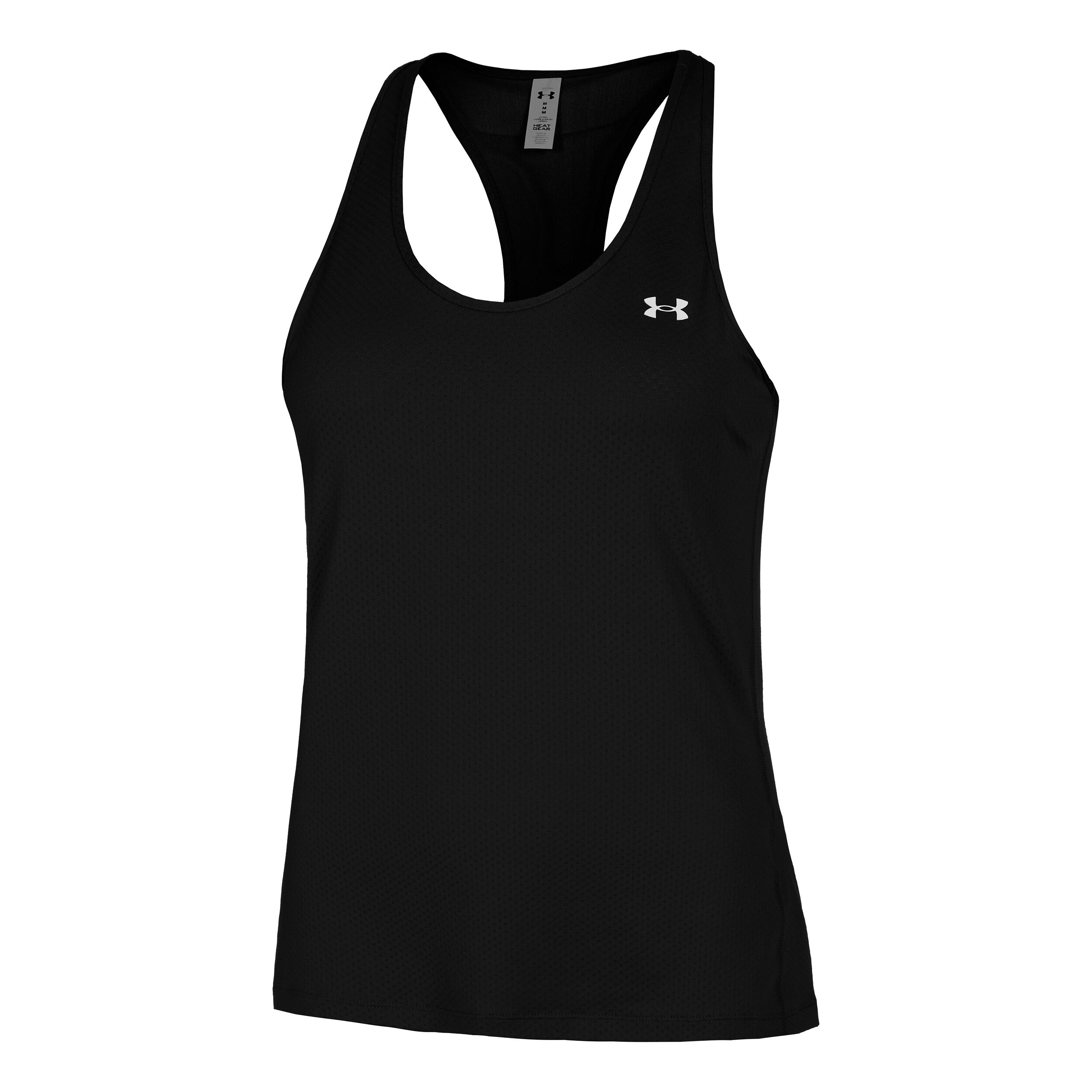 Under Armour Tech Mesh Racer Débardeur Tank Top Femmes - Noir