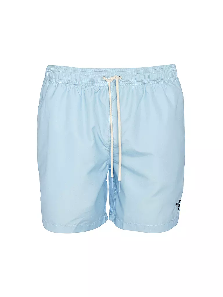 BARBOUR Badeshorts STAPLE hellblau