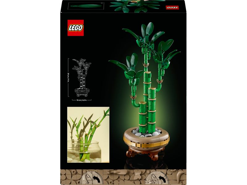LEGO® Icons Botanicals Glücks-Bambus 10344 Glücksbringer Lego-Pflanze für Zimmerdekoration