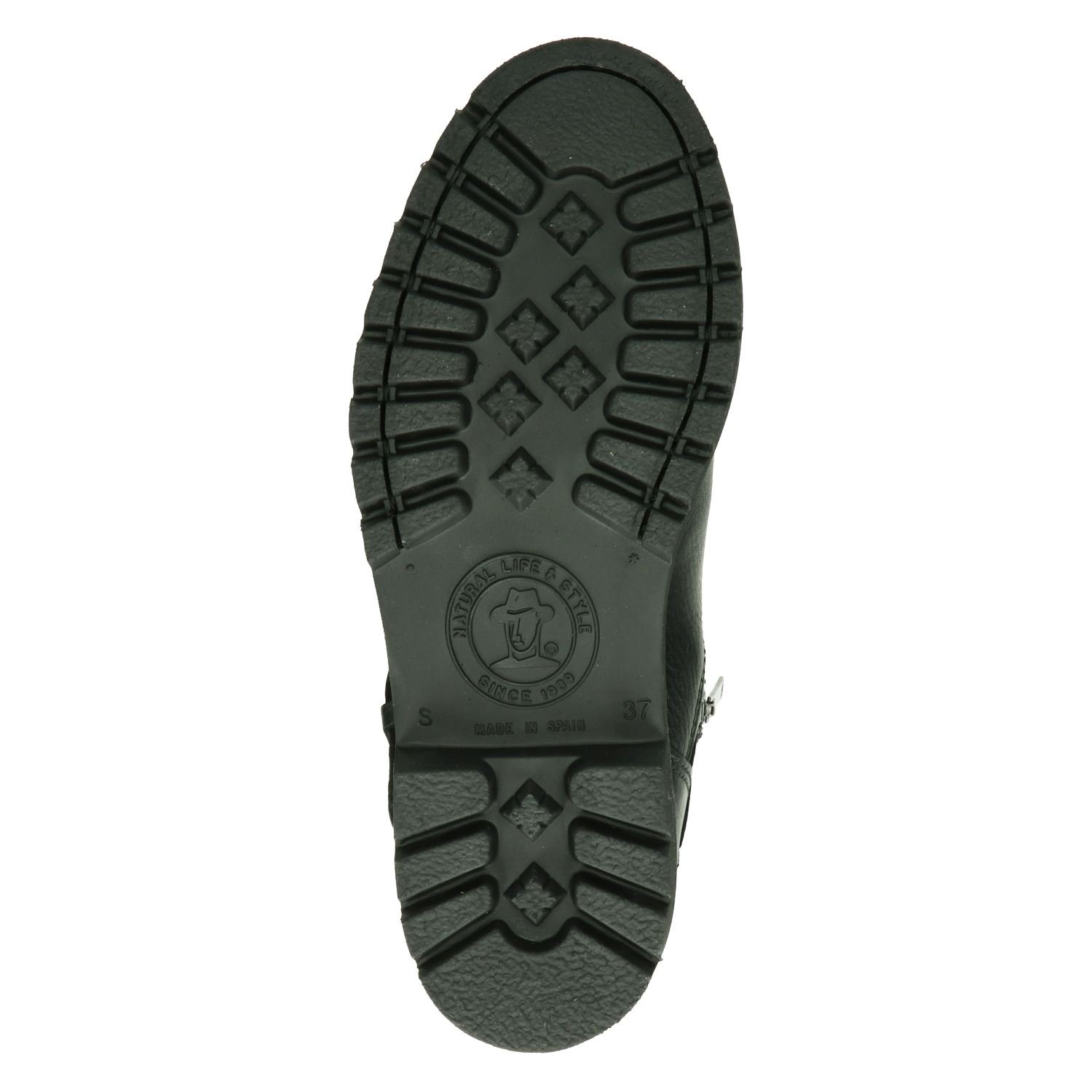 Panama Jack Felina Igloo dames bikerboot Panama Jack Zwart