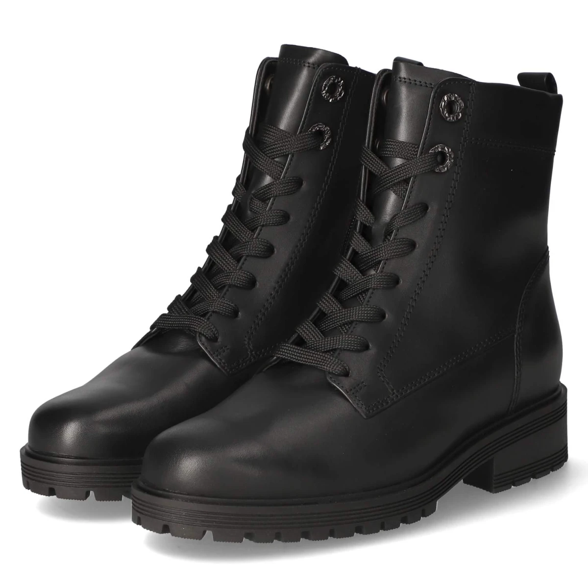 GaborSchnürstiefeletten - schwarz (Micro)