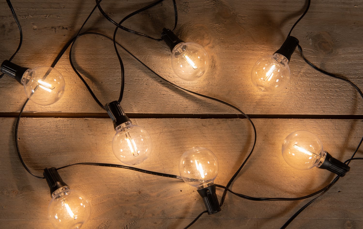 Anna's Collection feestverlichting met 10 lampjes extra warm 5 m