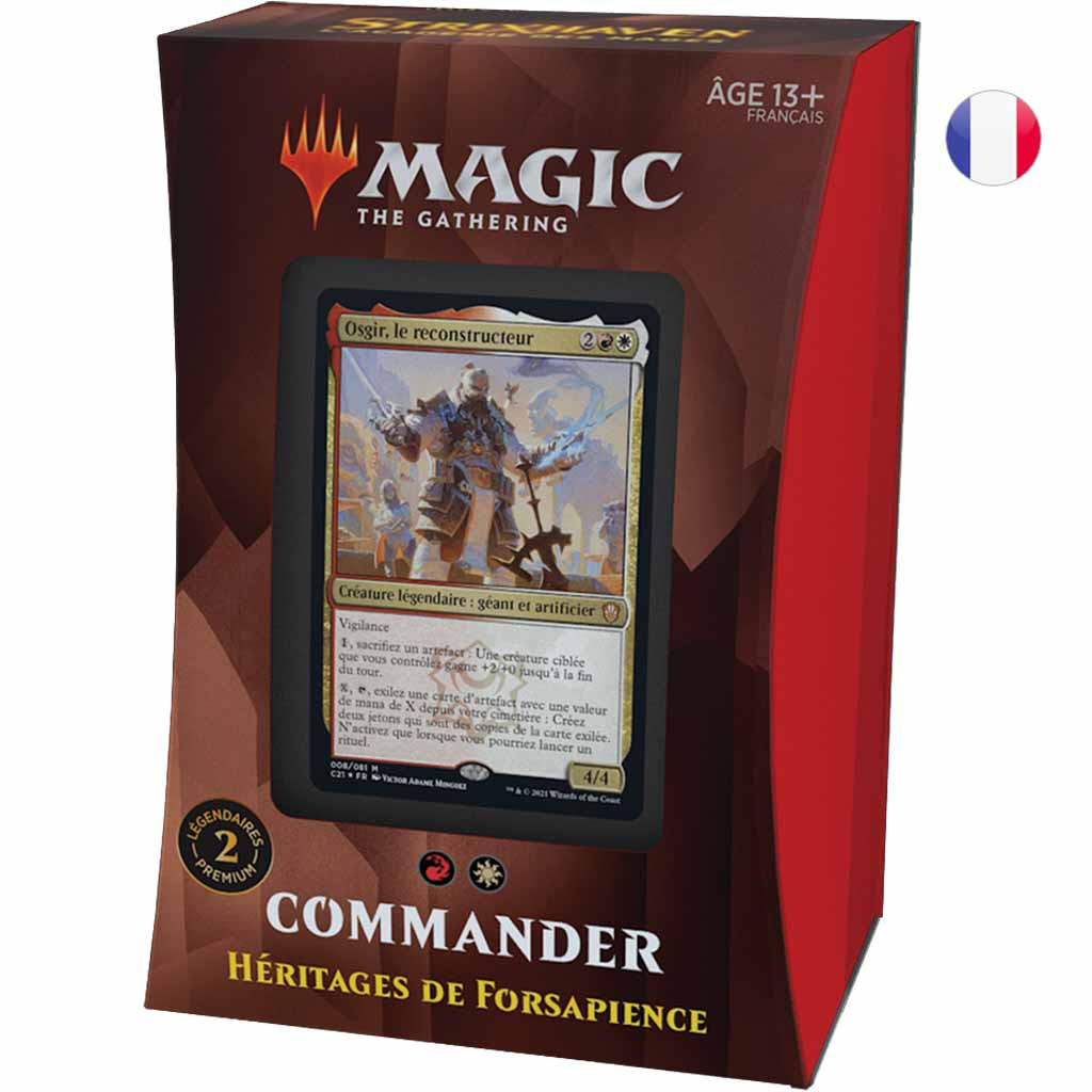 Magic : Strixhaven - Deck Commander Héritages de Forsapience