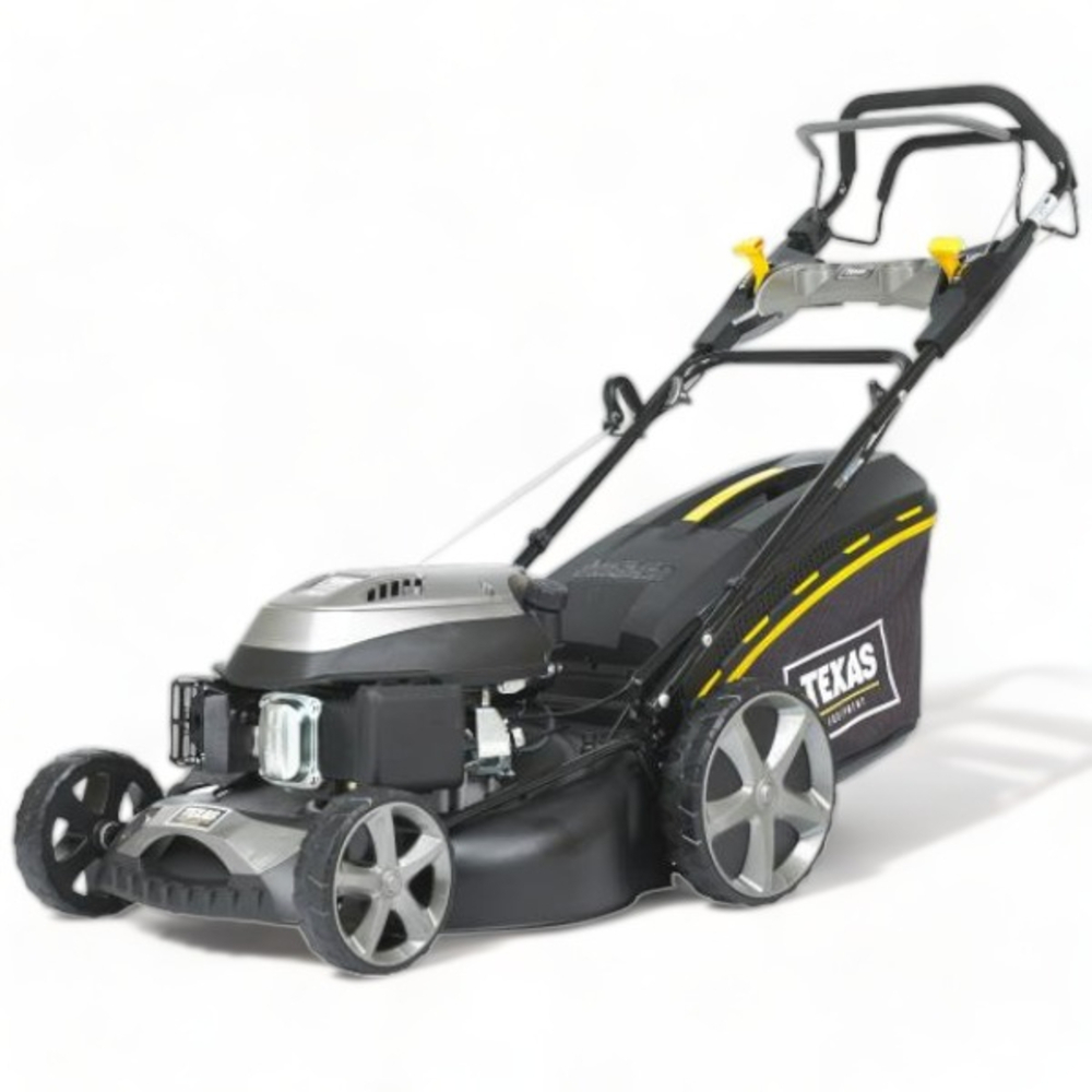 Tondeuse thermique tractée 173 cc 4,3cv, largeur de coupe de 51 cm, fonction mulching, avec pack d'accessoires - texas rl515tr/w