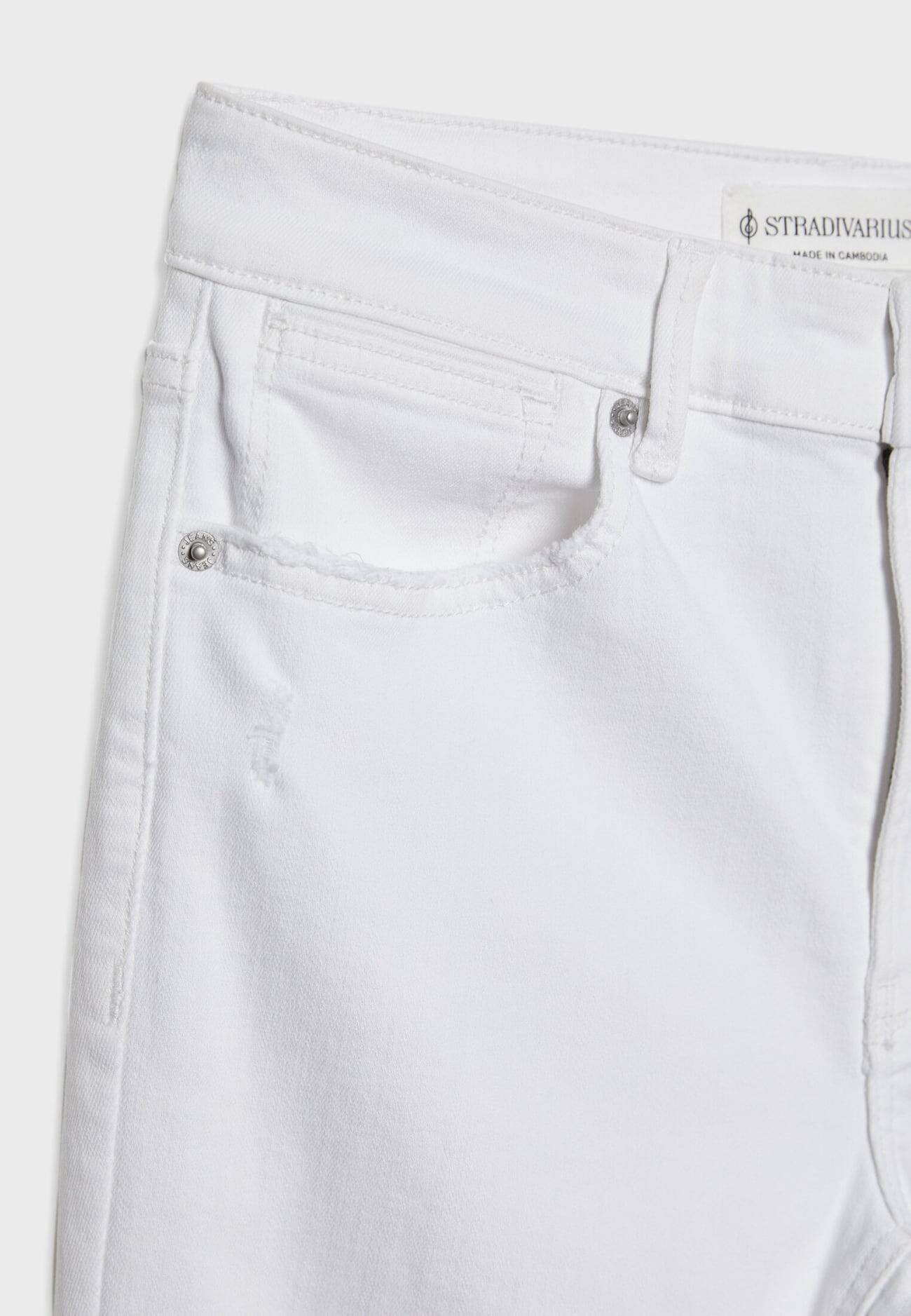 Calça jeans skinny de cintura baixa 1420