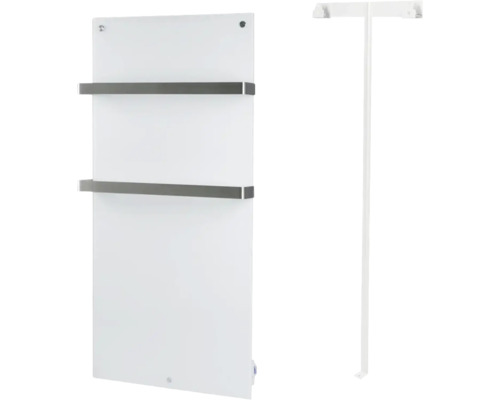 Eurom Sani 1000 elektrische badkamerradiator, 137x62x6,5 cm, 1000 watt, met wifi en afstandsbediening, wit
