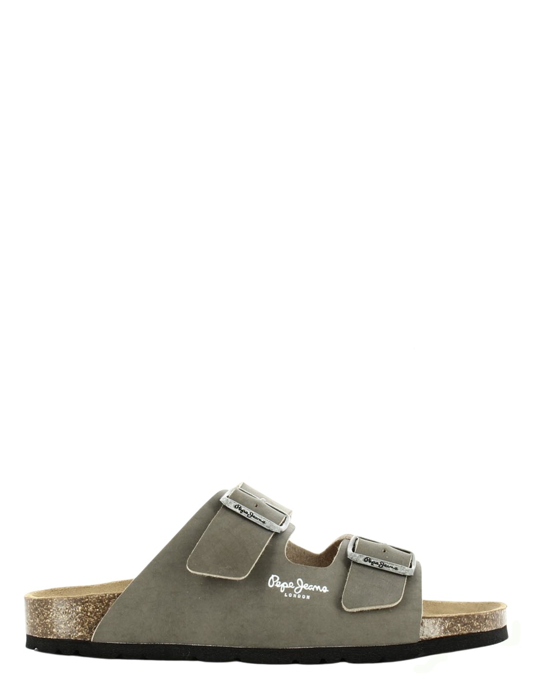 pepe jeans Mules pour homme bio m double velour gris