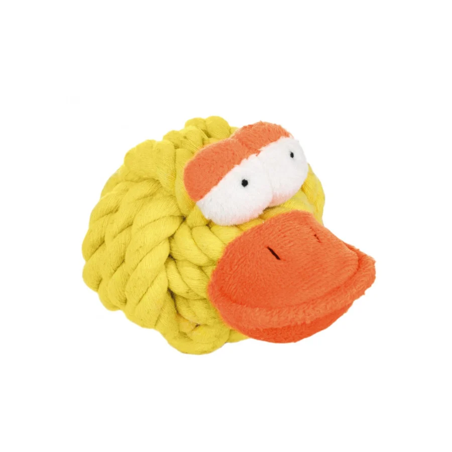 Bola de corda Nayeco Lucas Duck para cães