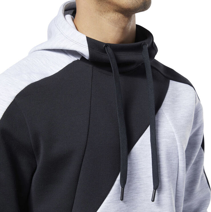 Reebok One Series Training Colorblock Hættetrøje Hvid