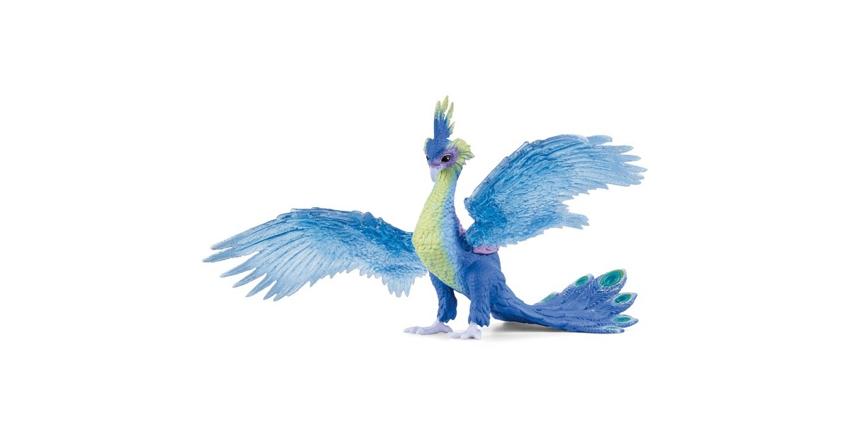SchleichBayala - magische pauw speelfiguur