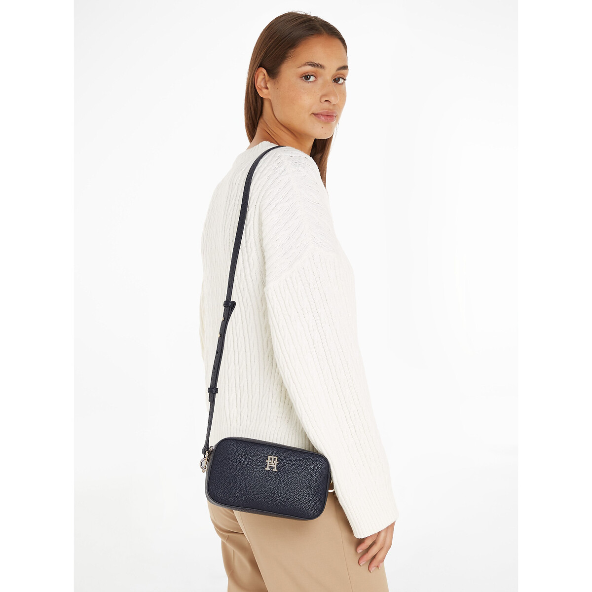 TOMMY HILFIGER<br>Bolsa com emblema TH